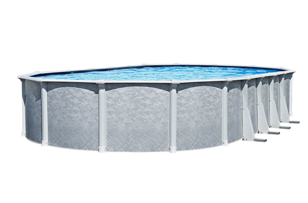 18'x33'x52″ Keywest – Steel Wall with Access Panel, Steel Top
